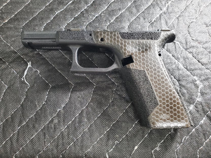 Grip Reduction + Custom/Laser Stipple Package (Your Pistol)